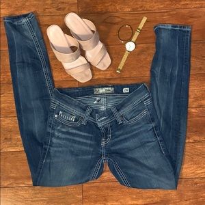 BKE denim skinny jeans